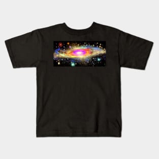 Milky Way Galaxy Kids T-Shirt